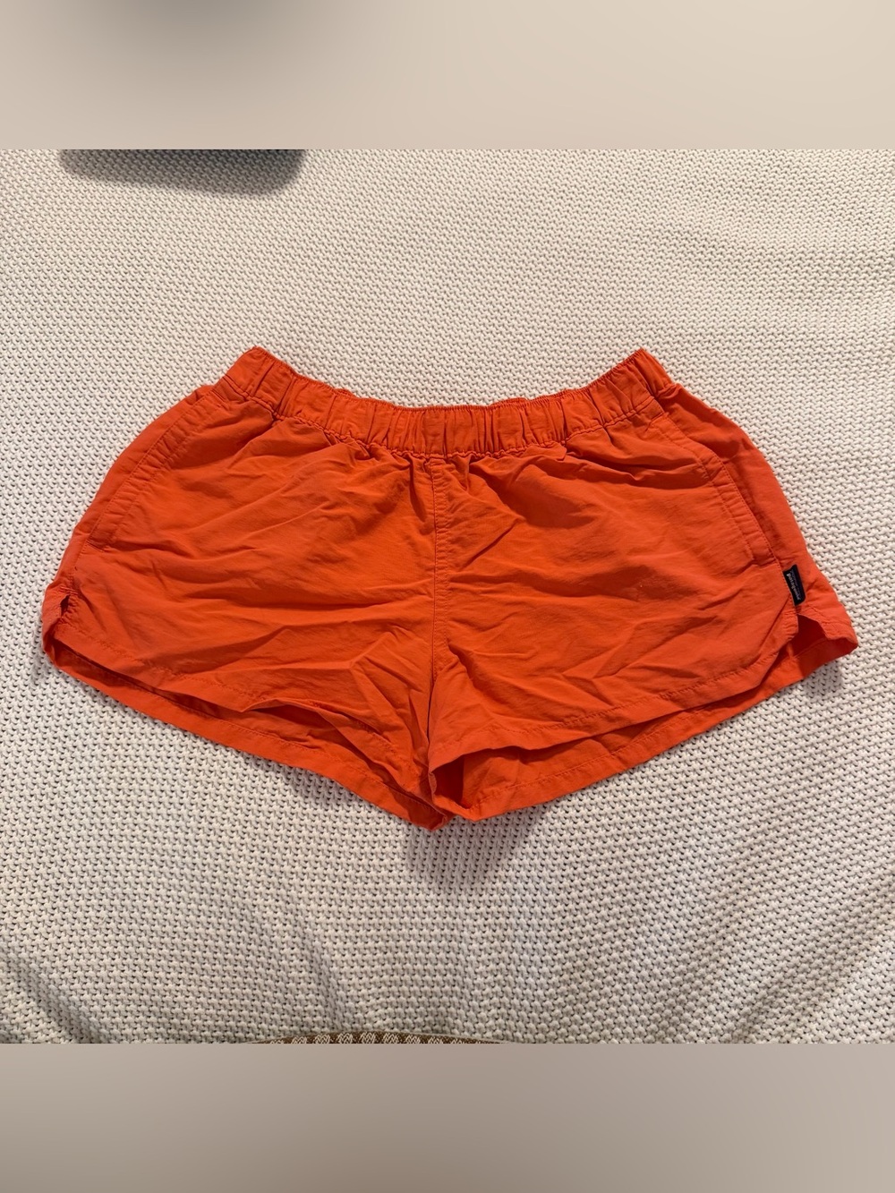 Patagonia Barely Baggies Shorts Womens S Coral Pink 2" Inseam Outdoor